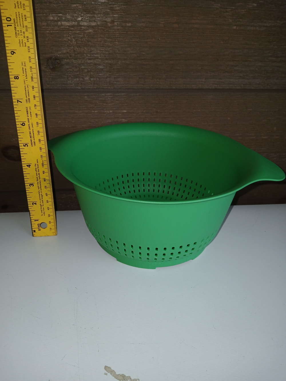 Ikea Green Pasta Strainer Colander Plastic